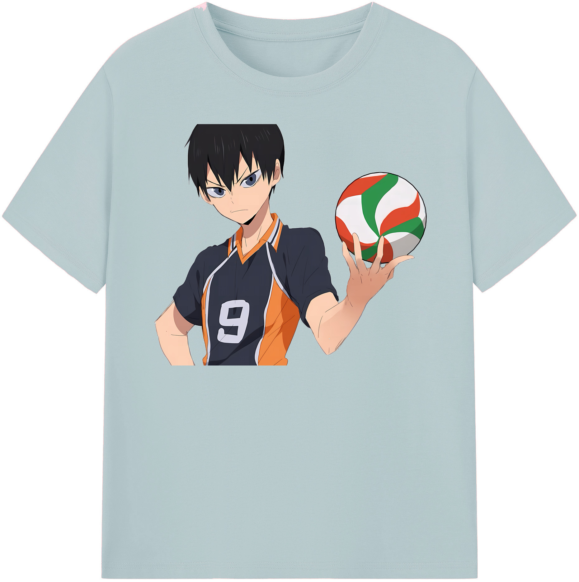 （画像用） ハイキュー!! Haikyu!! 綿100％半袖Tシャツ（フロントプリント）